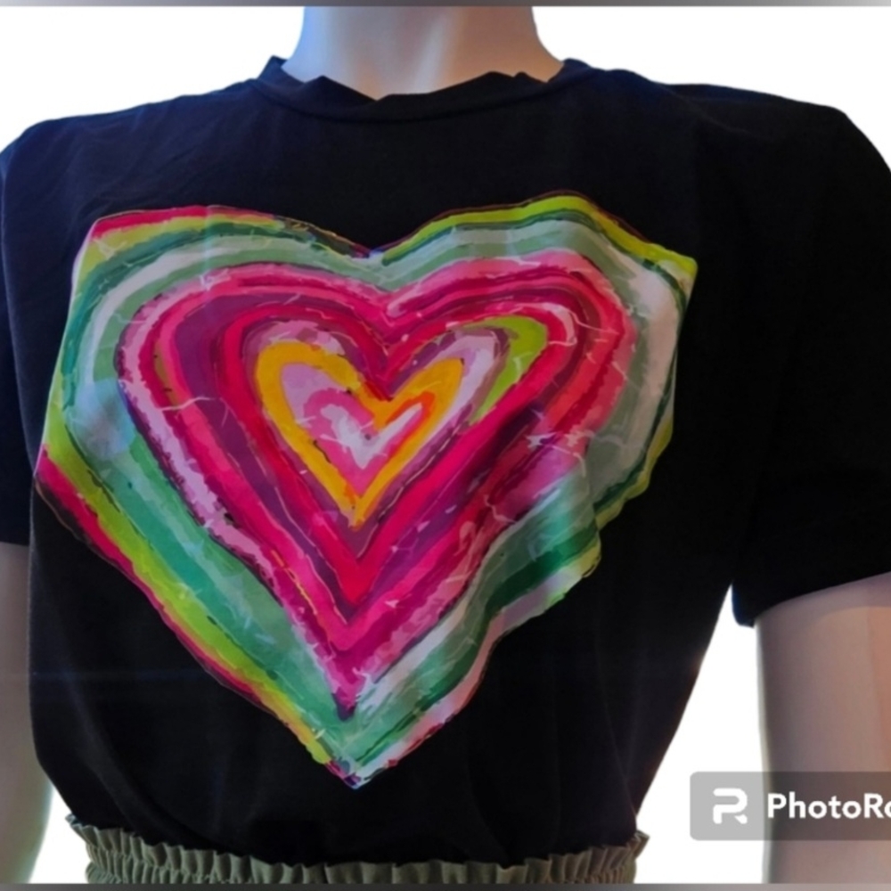 Colorful Heart  T-Shirt